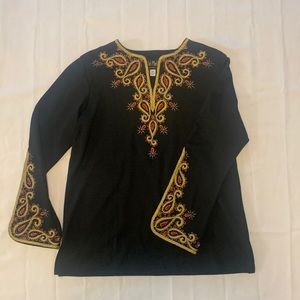 Bob Mackie wearable art top size:M